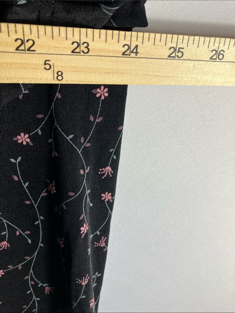 Espressa Black Floral Scoop Neck Blouse - Picture 4 of 8